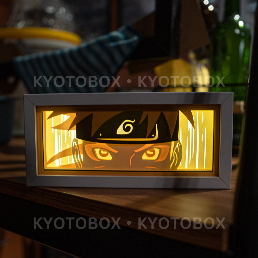 Yellow Flash Anime Light Box