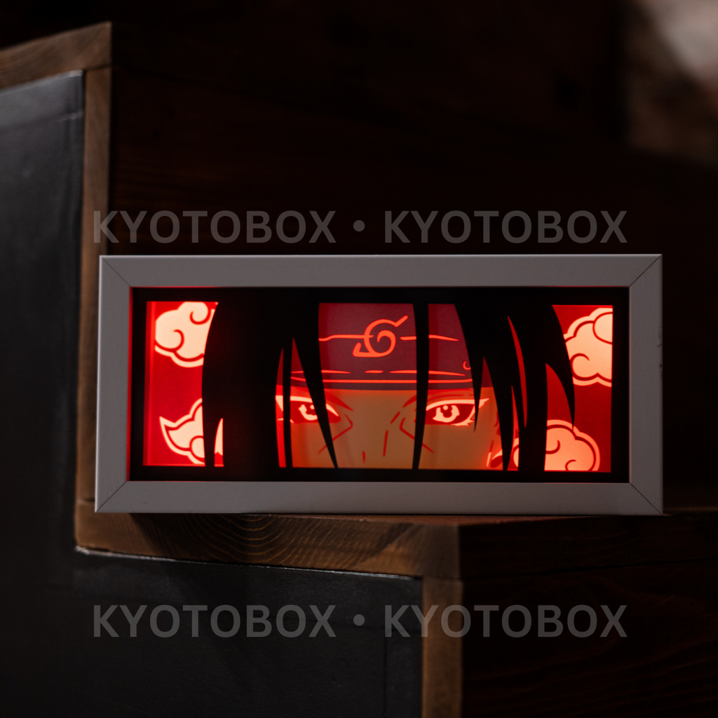 Naruto - Akatsuki Itachi Light Box (Shipping Calculated At Checkout) –  flyingraijinotakufactory